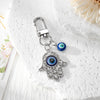 Floral Open Hamsa