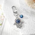 Silver Tone Blue Evil Eye Clip Charms in Ten Designs view 5