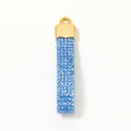 Rhinestone Leather Cord Strap Charm DIY Finding 13 Colors view 5
