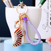 Purple-Braided Purple-Stiletto