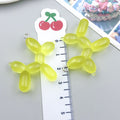 Clear Flower Glossy Beads with 8 Listed Options for DIY Jewelry Making view 12