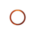 Slim Round Resin Closed Bangle Bracelet In Eight Colors view 5