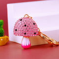 Jelly Crystal Mushroom Keychains with Fortune Cords and Loose Loops view 9