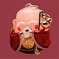 Mixed Fruit Animal Deity and Auspicious Fortune Strap Keychains view 3