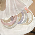 Soft Cat Eye Round Bangle Bracelets Lilac Pink Mint Green view 4