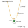 Green Stone Pendant