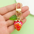 Heart Charm Keychains in 26 Pictured Variations for Bags and Keys view 2