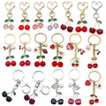 Cherry Charm Keychains in 33 Pictured Variations for Bags and Keys view 5