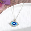 Silver Aqua Eye