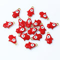 Colorful Evil Eye Enamel Alloy Charms in Eight Options view 4