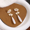 White Teardrop Flowers