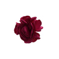 Satin Fabric Flower Open Adjustable Ring Purple Style view 5