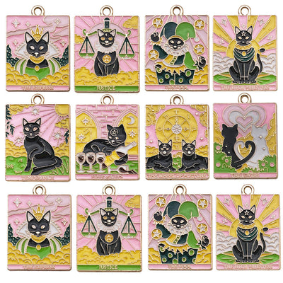 Printed detail graphic for the assorted shape charms