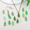 Clear Leaf Glossy Beads with 13 Listed Options for DIY Jewelry Making view 4