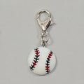 Mini Sports Ball Lobster-Clasp Charms in Five Designs view 10