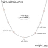 Silver Long Necklace