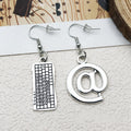 Antique Silver School Supply Metal Charms with 7 Listed Options view 3