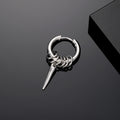 Silver Hoop Charm Earrings Multi Ring Drops 12 Styles view 12