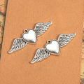 Winged Heart Metal Connector in 3 Decorative Finishes view 6