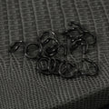 Split Key Ring with Curb Chain Keychain Connector Three Colors view 6