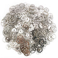 Matte Gold-Tone Gear Metal Charms with 4 Listed Options view 7
