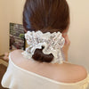 White Lace Bow