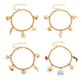 Marine and Fashion Charm Bracelets in Gold Silver and Two Tone view 5