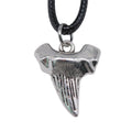 Shark Tooth Cord Necklace in Detailed Metal Finishes for Jewelry Making view 4