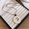 White Woven Ring