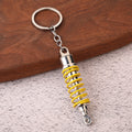 Shock Absorber Keychain With Colored Coil Spring, 6 Styles view 2