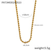 Thin Gold Rope
