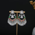 Ten Gold Silver and Color Long Ethnic Tassel Earrings view 11