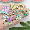 Gold-Tone Sunflower Metal Charms with 11 Listed Options view 2