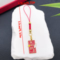 Eight-Message Red Chinese Exam Blessing Phone Strap Charm Collection view 11