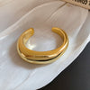 Gold Smooth Oval