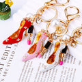 Jeweled Shoe, Handbag and Auspicious Charm Keychains in Forty-One Designs view 2