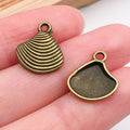Gold-Tone Starfish and Shell Shell Charms with 26 Listed Options view 12
