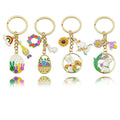 Easter Bunny Charm Keychains in 19 Pictured Variations for Bags and Keys view 5
