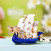 Red-Blue Dragon-Sailboats