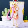 Pink-Braided-Loop Pink-Jelly-Sneaker