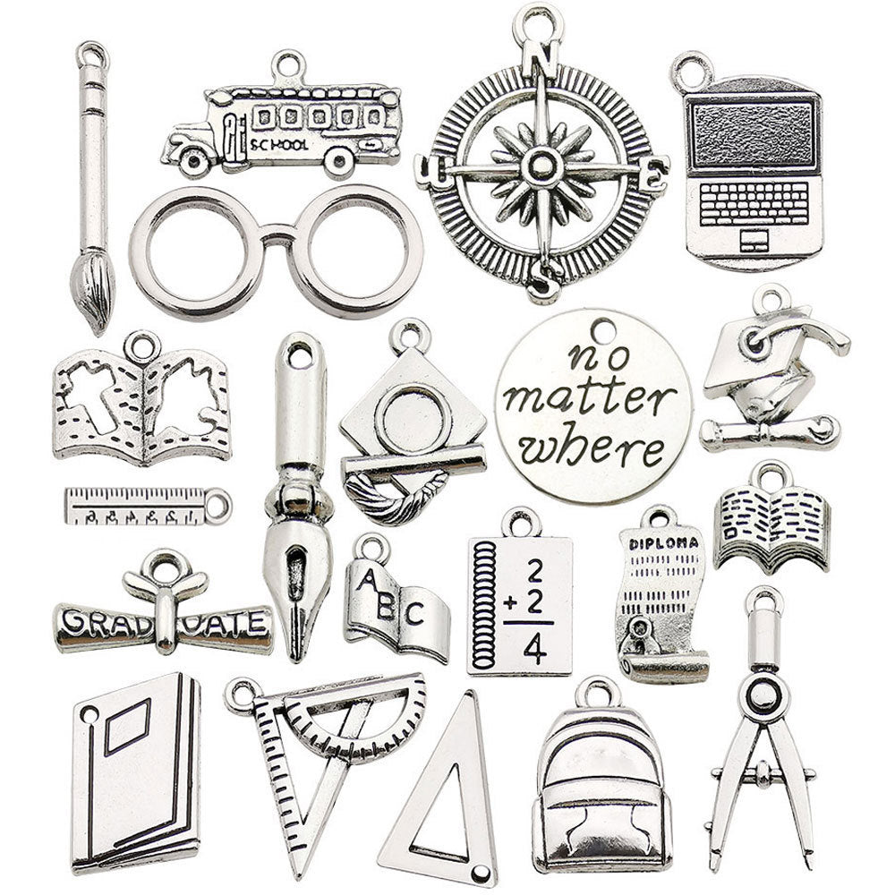 Zinc Alloy Charm Pendants Style 7336 for DIY Jewelry Accessories