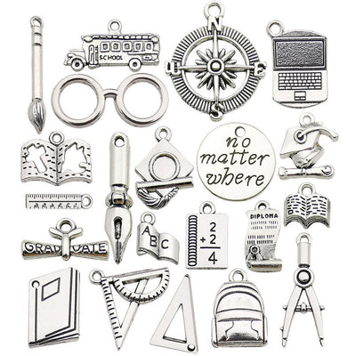 Printed detail graphic for the assorted shape charms