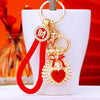 Red Pearl-Pouch Red-Fortune-Strap