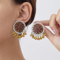 One Hundred Thirty-Six Antique Bell and Teardrop Earrings view 12