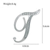 Silver Initial Twenty