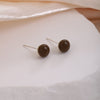 Brown 8mm Studs