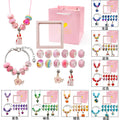 Red Number Metal Charms with 4 Listed Options for DIY Jewelry Making view 1