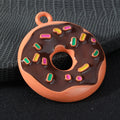 Enamel Donut Charm Pendant with Colorful Sprinkles Five Colors view 4