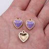 Purple Love Heart