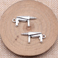 Power Drill Shaped Pendant Charm for Jewelry Making view 2